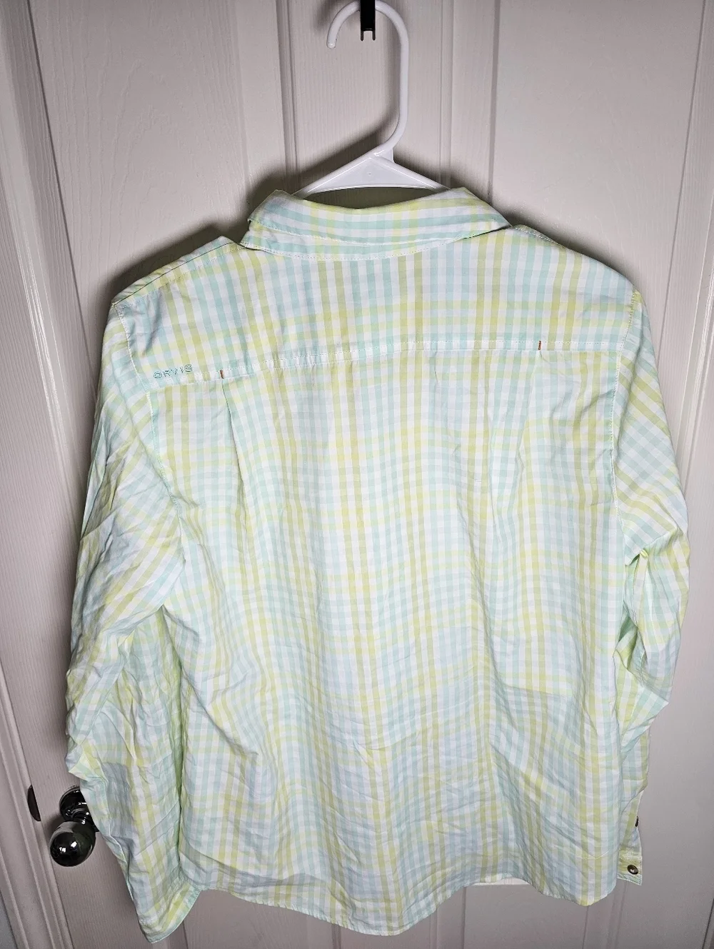 Orvis Women's Open Air/Tradit Plaid Long-Sleeve Shirt Spring Color Bundle Size L - Picture 11 of 12
